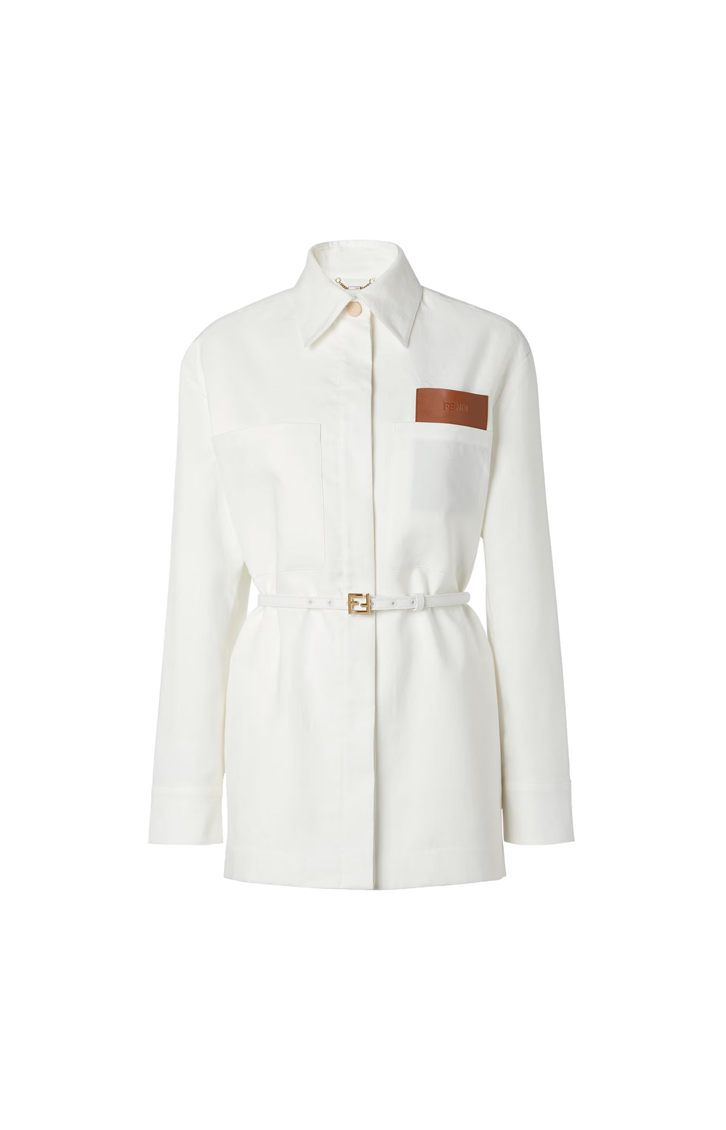 White Linen and Cotton Go-To Jacket