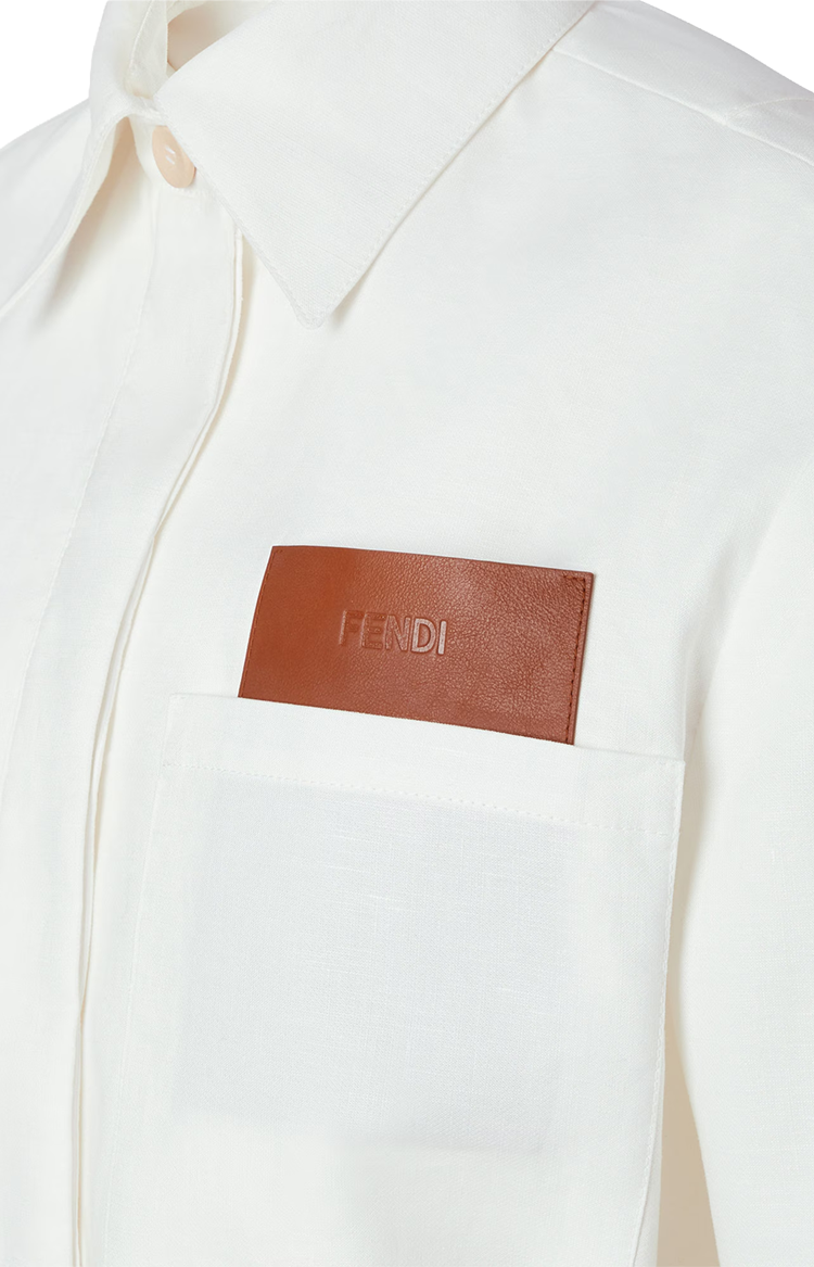 White Linen and Cotton Go-To Jacket