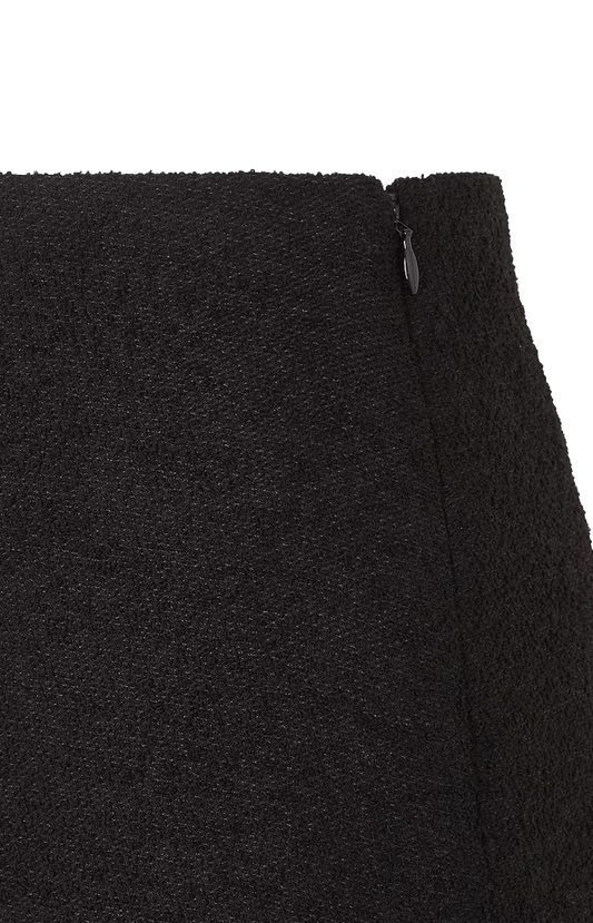 Fendi Wool Bouclé Skirt in Black — product photo 2