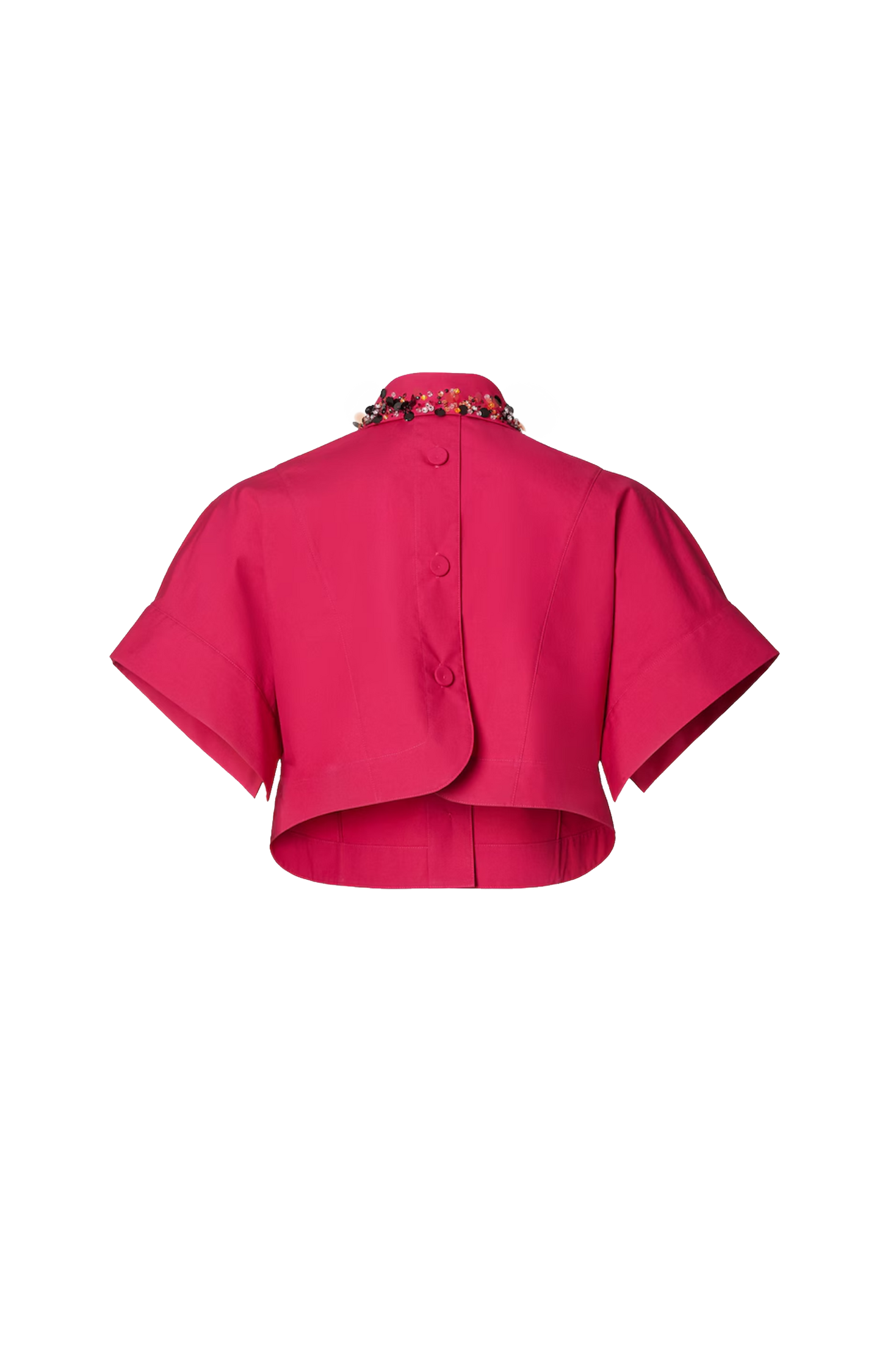 Red Poplin Shirt