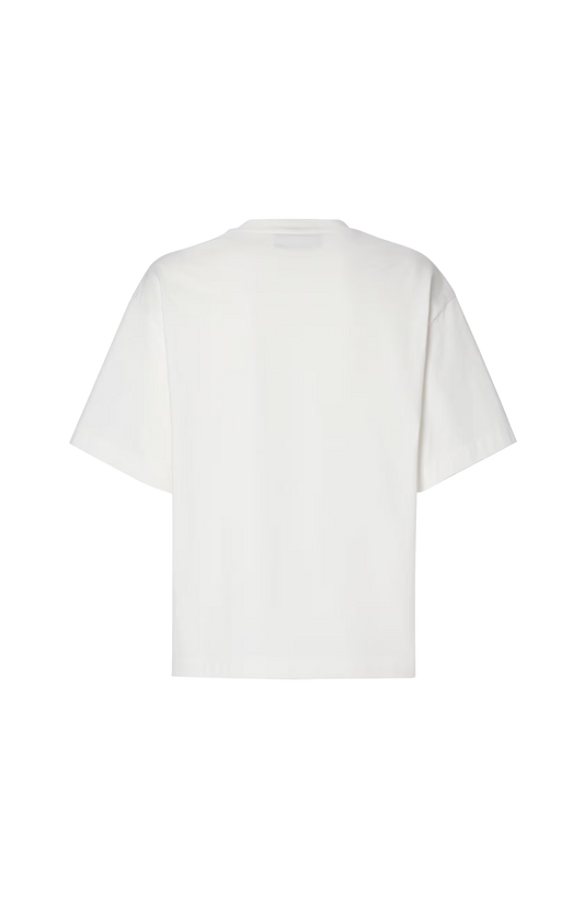 White jersey T-shirt