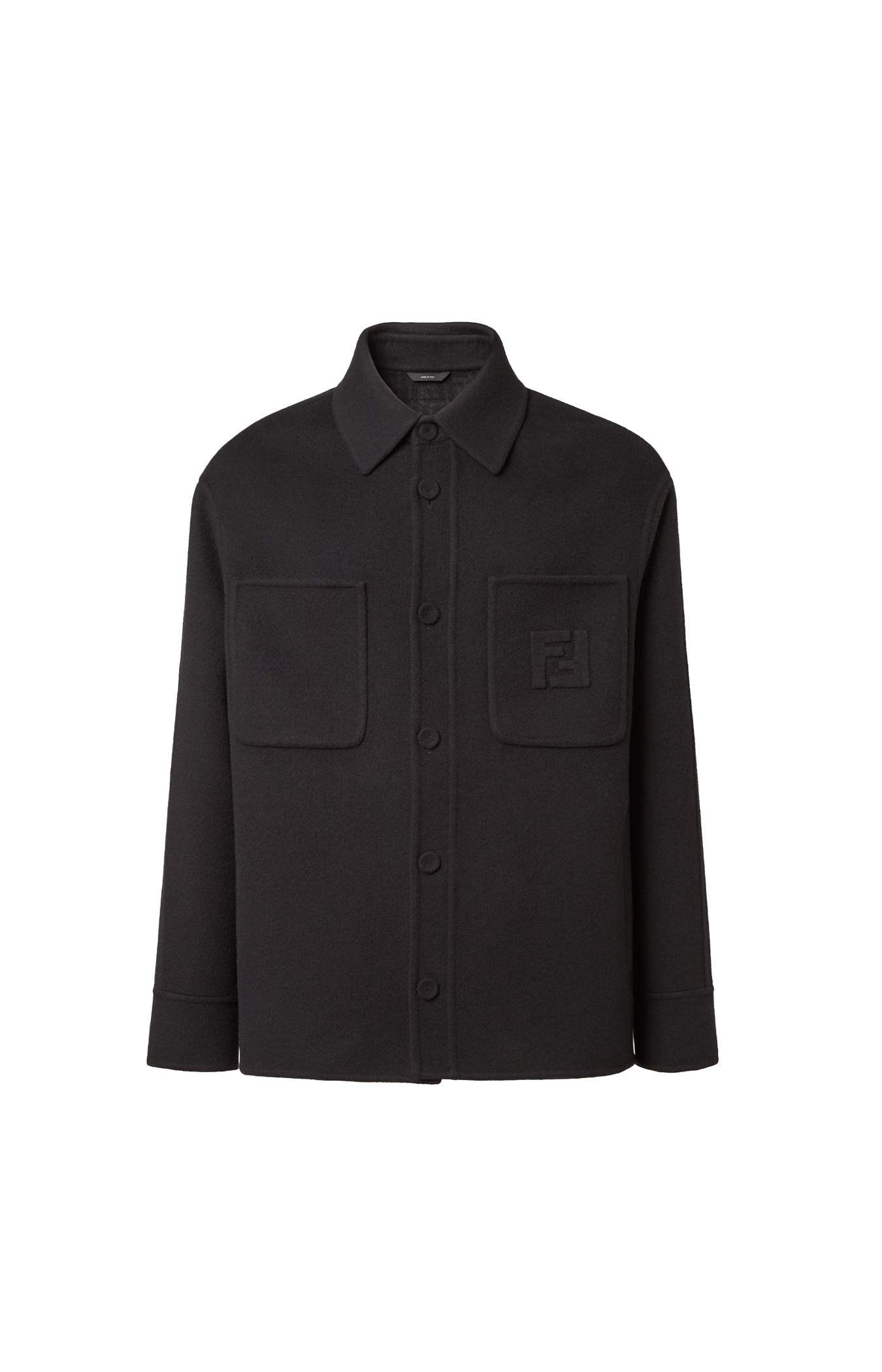 Black Wool Blouson