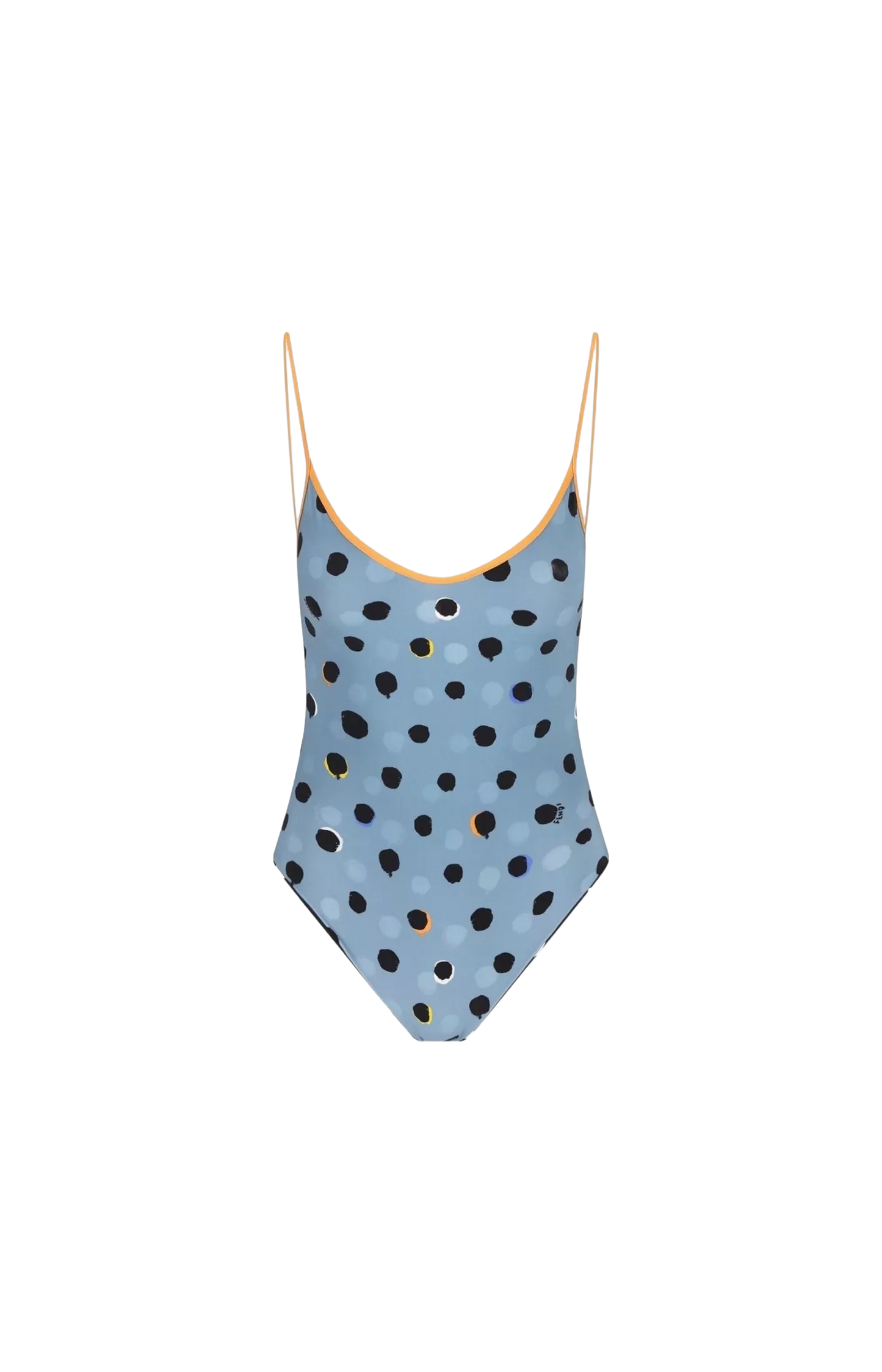 Polka dot swimsuit