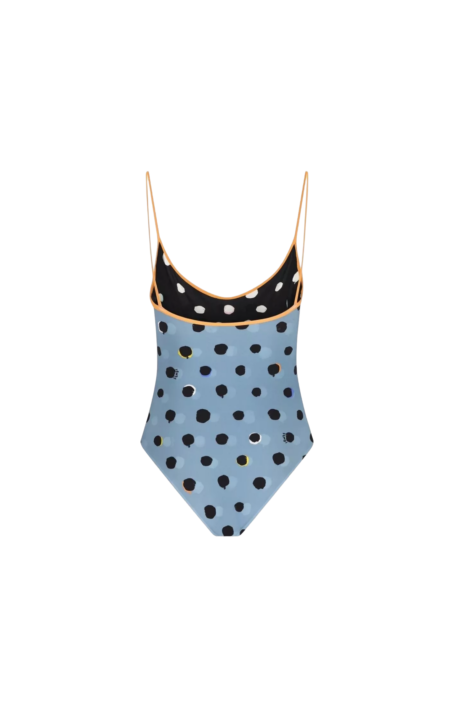 Polka dot swimsuit