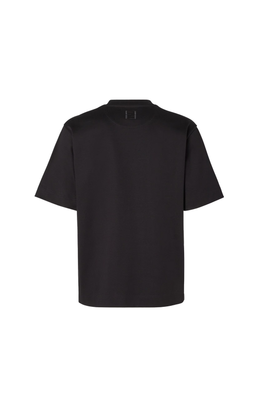 Black Cotton T-Shirt