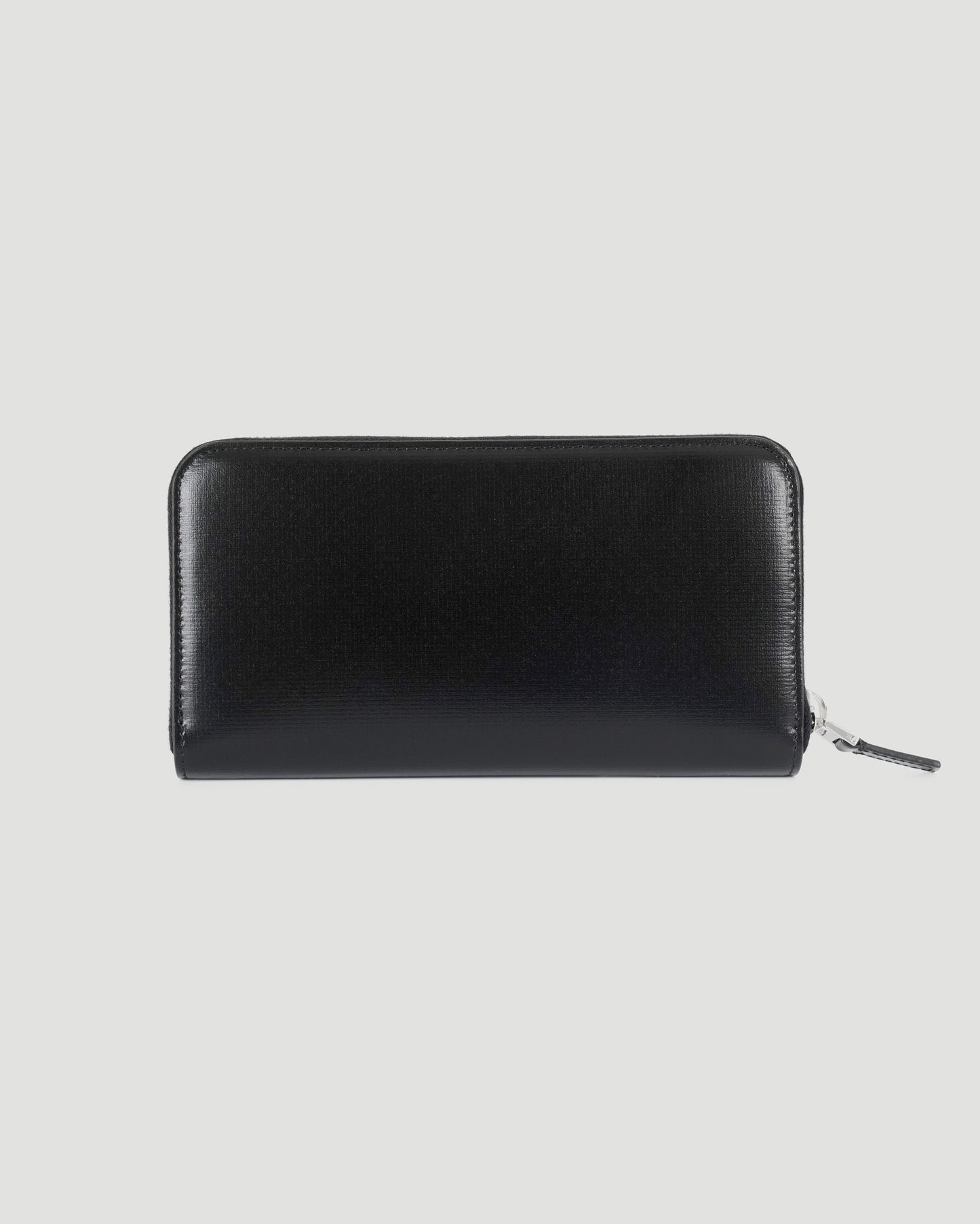 Zipped wallet in 4G Classic leather