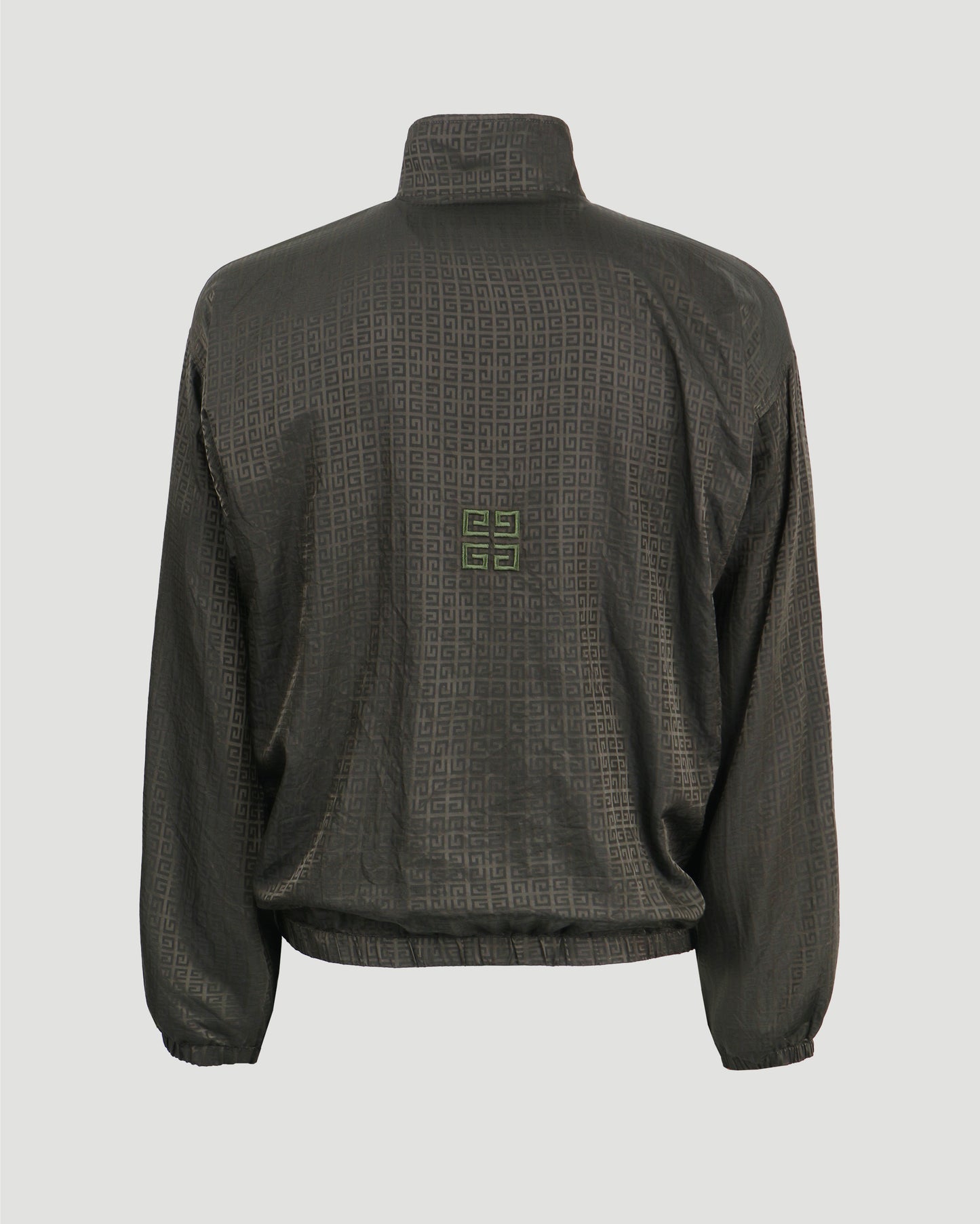 4G-print logo embroidered jacket