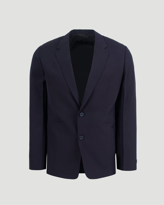Slim fit jacket in navy