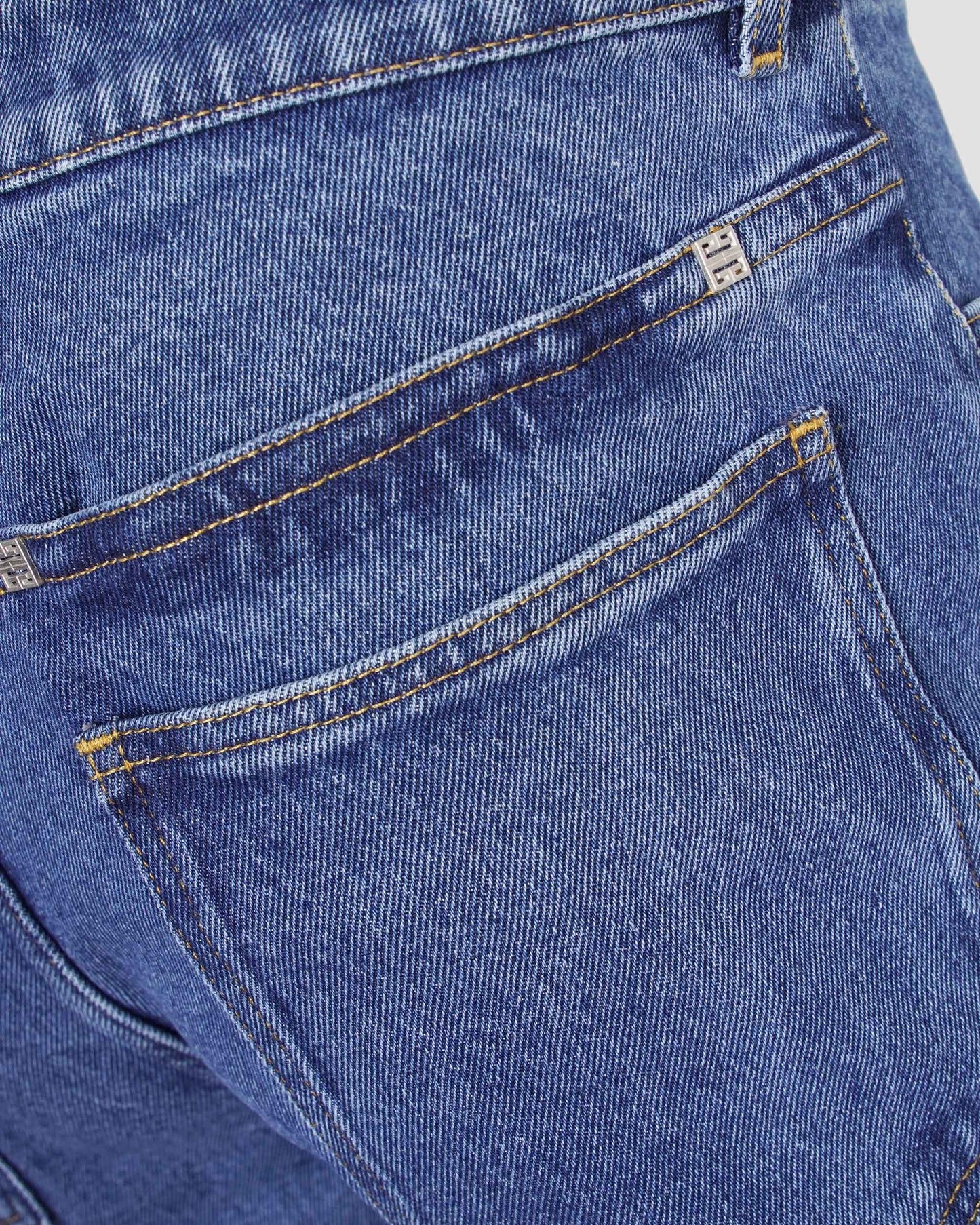 Slim fit jeans in marble denim