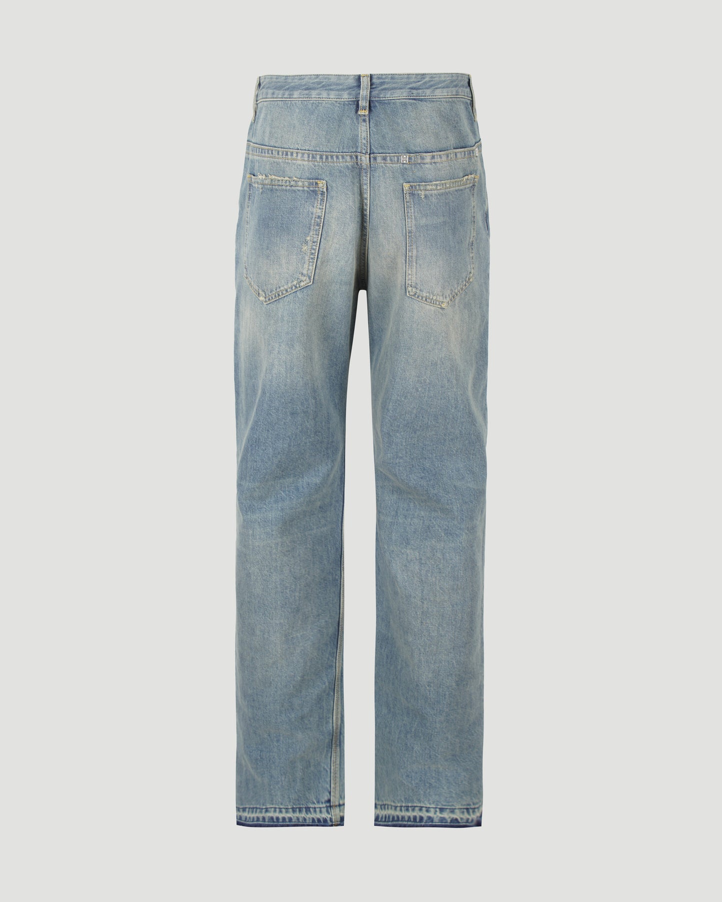 JEANS IN WASHED DENIM