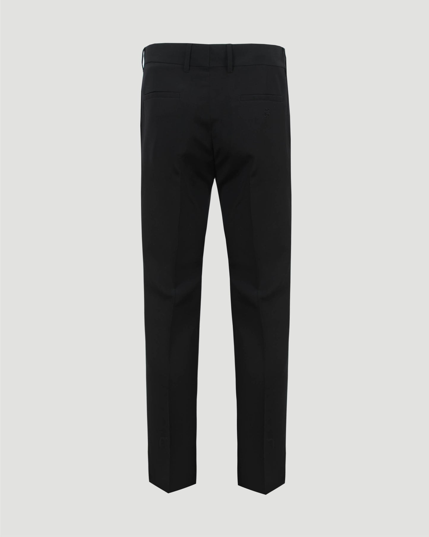 Slim fit tailored pants in wool