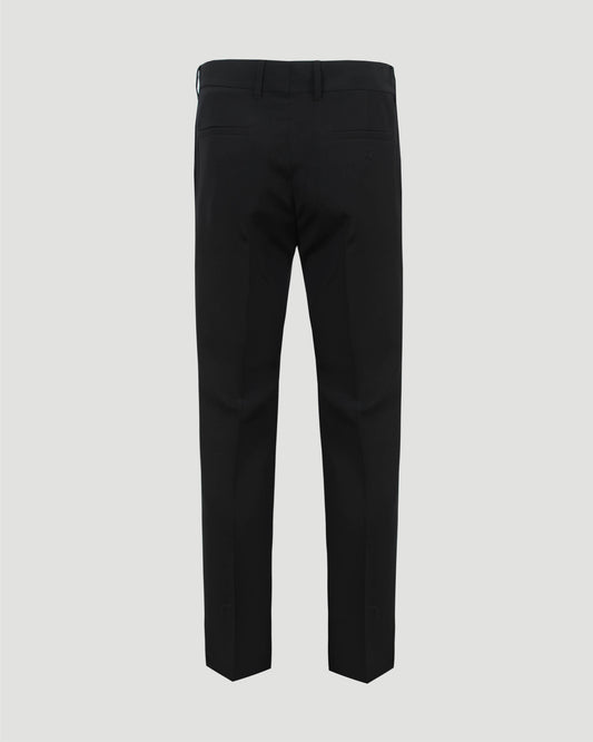 Slim fit tailored pants in wool