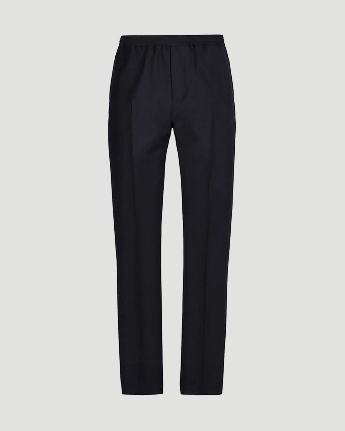 Givenchy Jogger Pants in Wool and Mohair in Black — front view