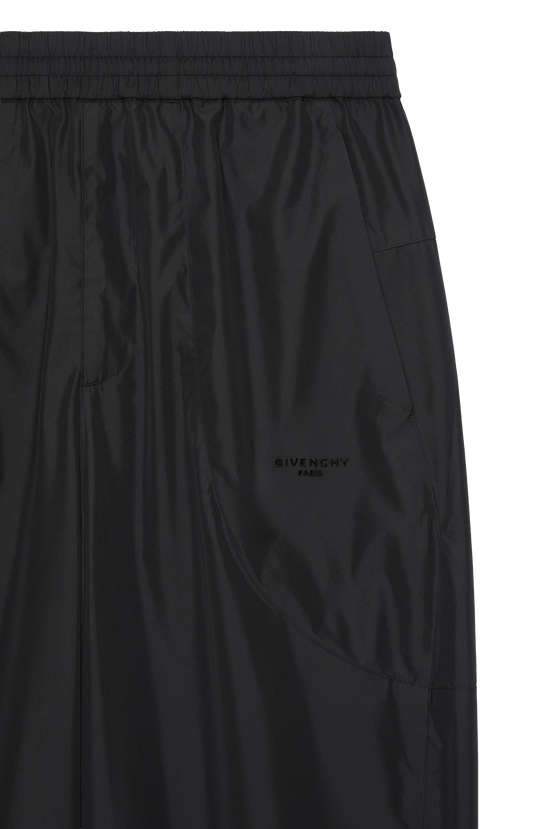 Couture Seam joggers with mix material cut-outs