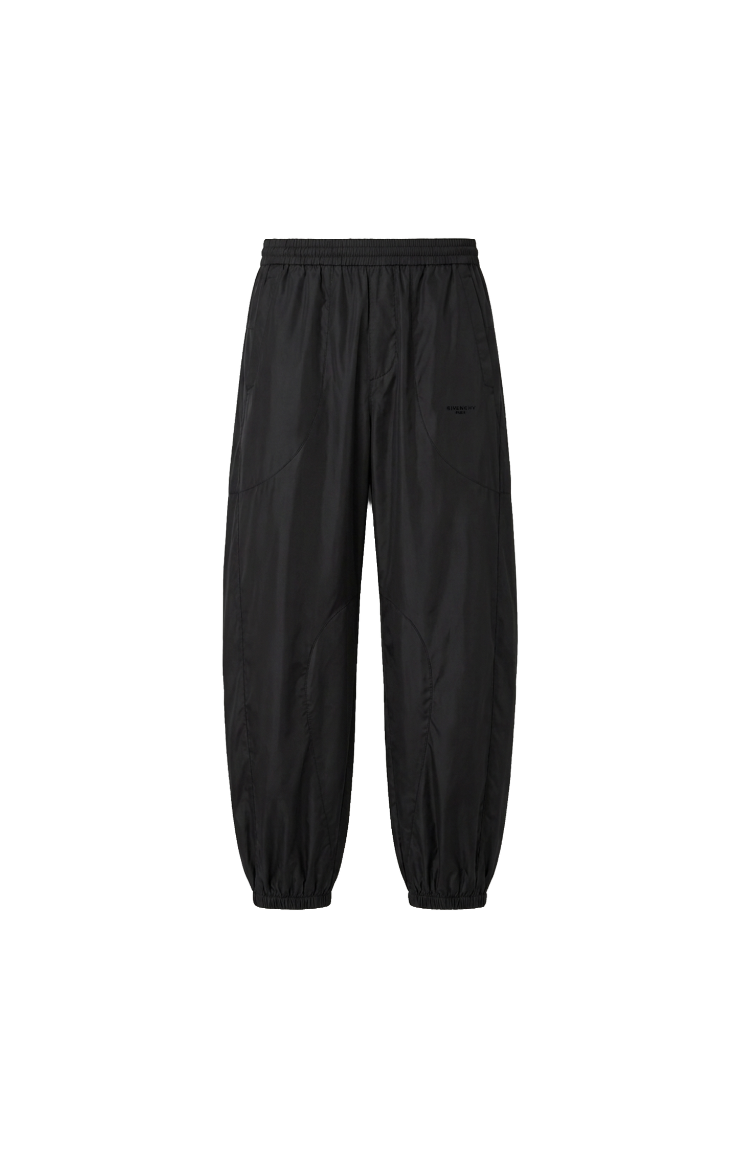 Couture Seam joggers with mix material cut-outs