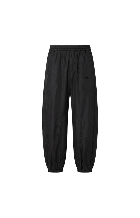Couture Seam joggers with mix material cut-outs