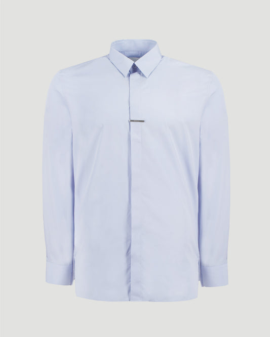 Poplin Shirt in Baby Blue