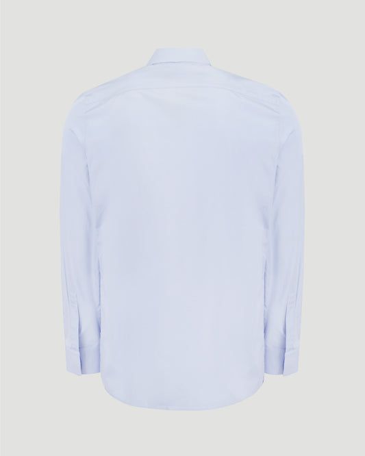 Poplin Shirt in Baby Blue