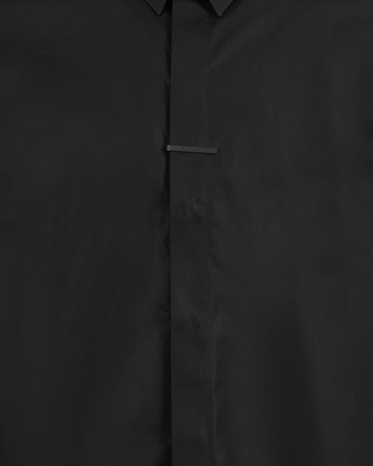 Poplin Shirt in Black