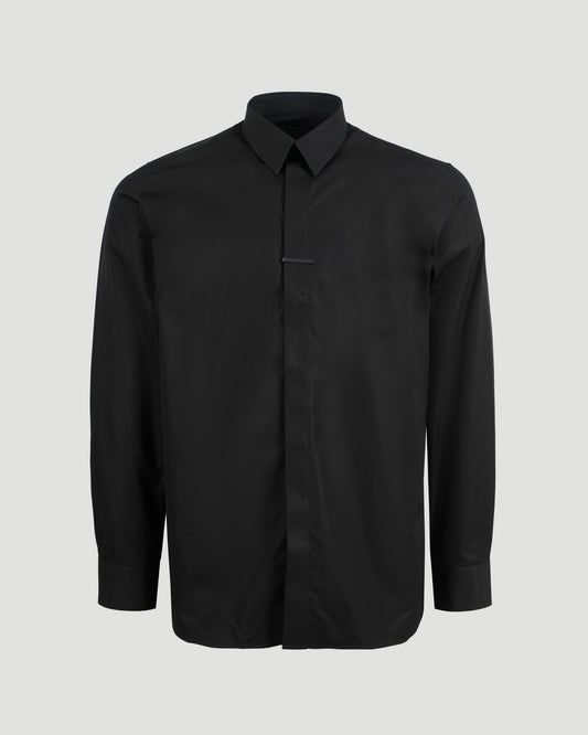 Poplin Shirt in Black