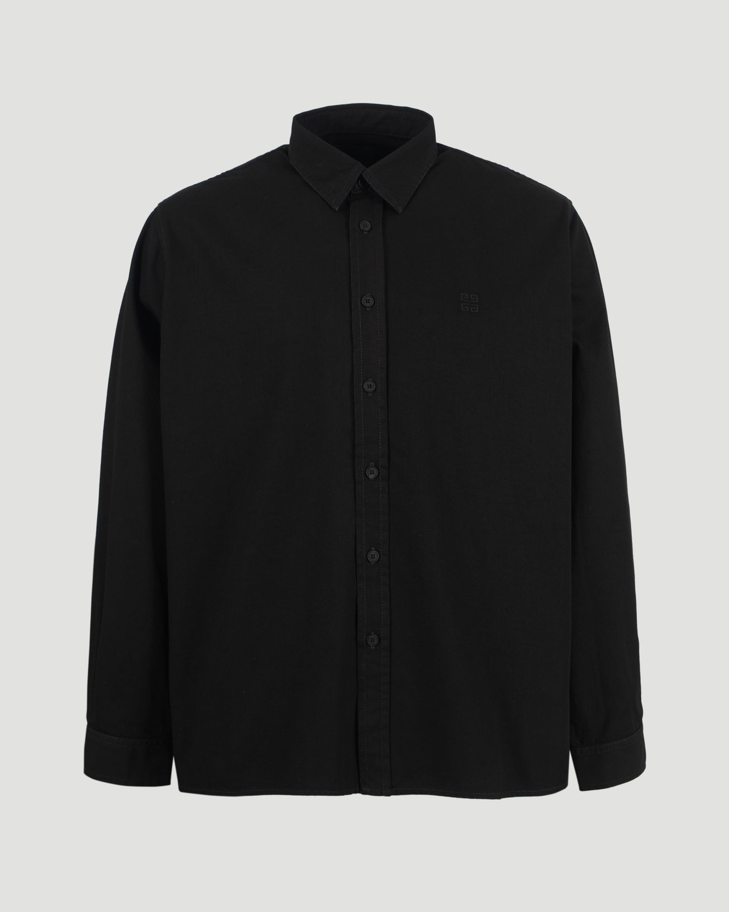 COTTON SHIRT IN BLACK