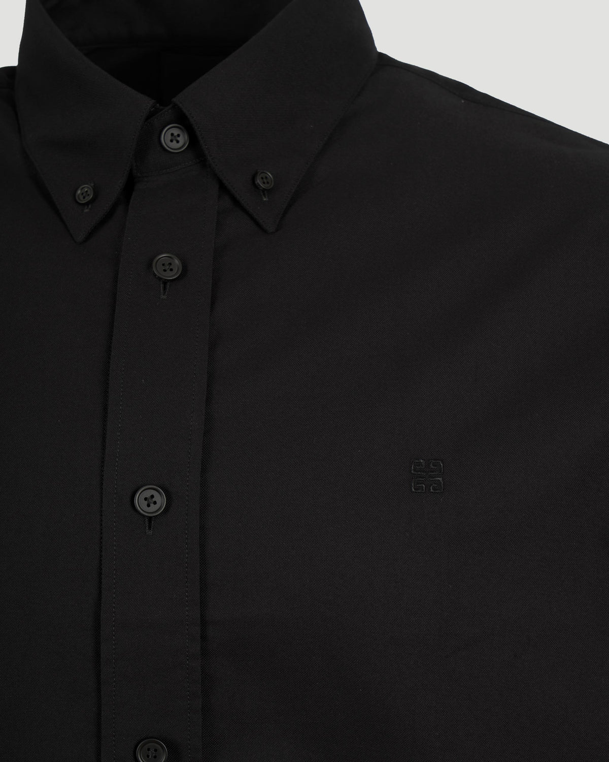 Givenchy 4G-Embroidered Shirt in Black — product photo 3