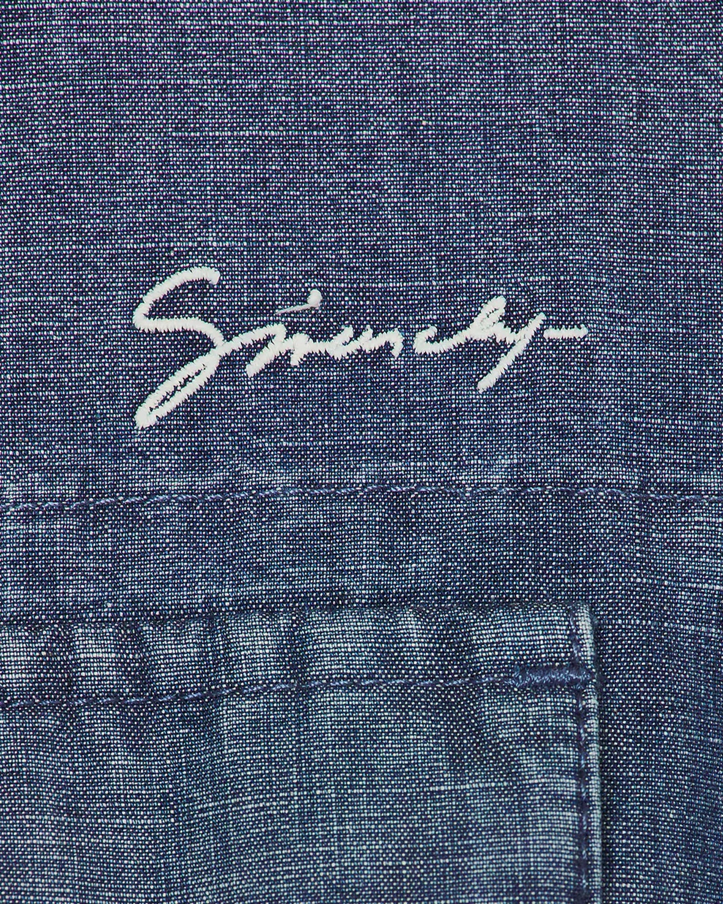 Short Sleeve Chambray Shirt