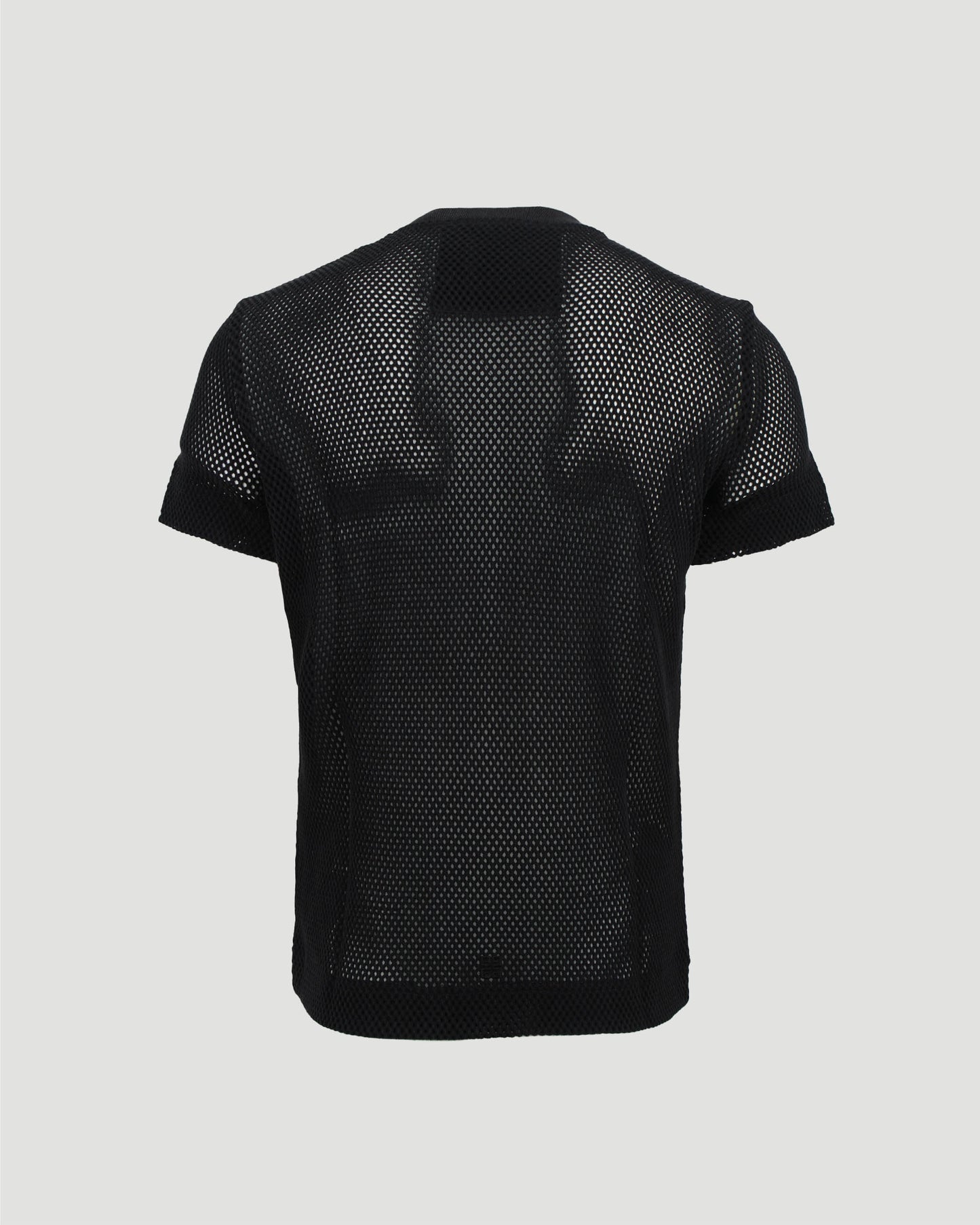 MESH T-SHIRT IN BLACK