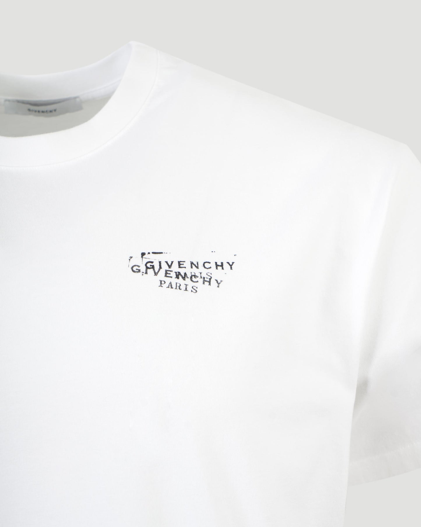 T-shirt with GIVENCHY Stamp Print