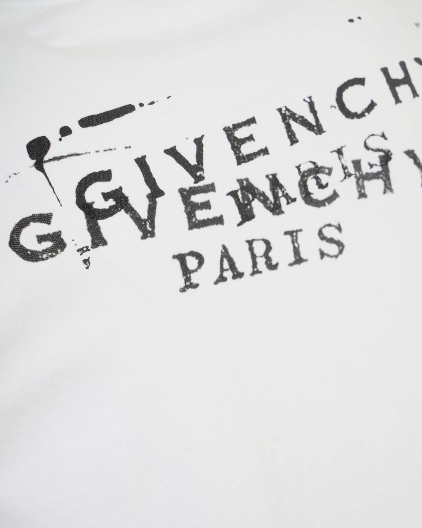 T-shirt with GIVENCHY Stamp Print