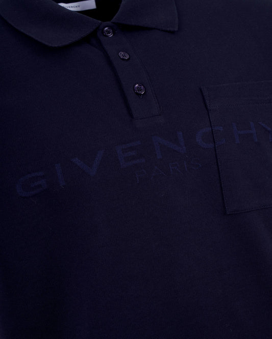 Polo Shirt with GIVENCHY Paris Jacquard