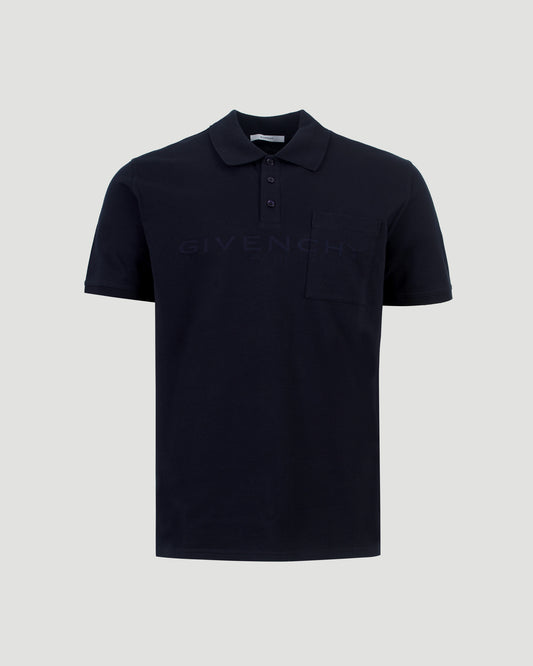 Polo Shirt with GIVENCHY Paris Jacquard