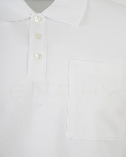 Polo Shirt with GIVENCHY Paris Jacquard