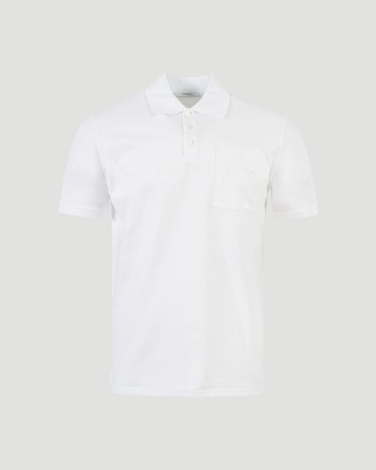 Polo Shirt with GIVENCHY Paris Jacquard