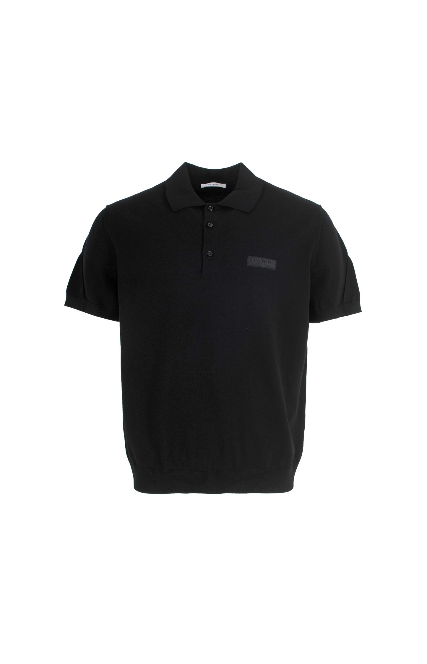 Couture Seam Polo with Gros Grain Detail