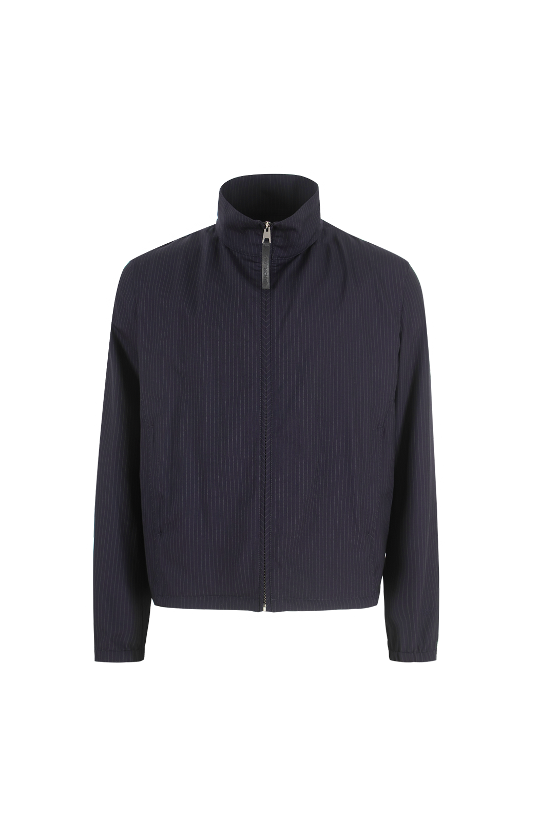 Striped Zipped Blouson