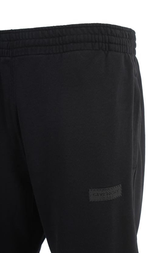 Joggers in Fleece with GIVENCHY Paris Gros Grain