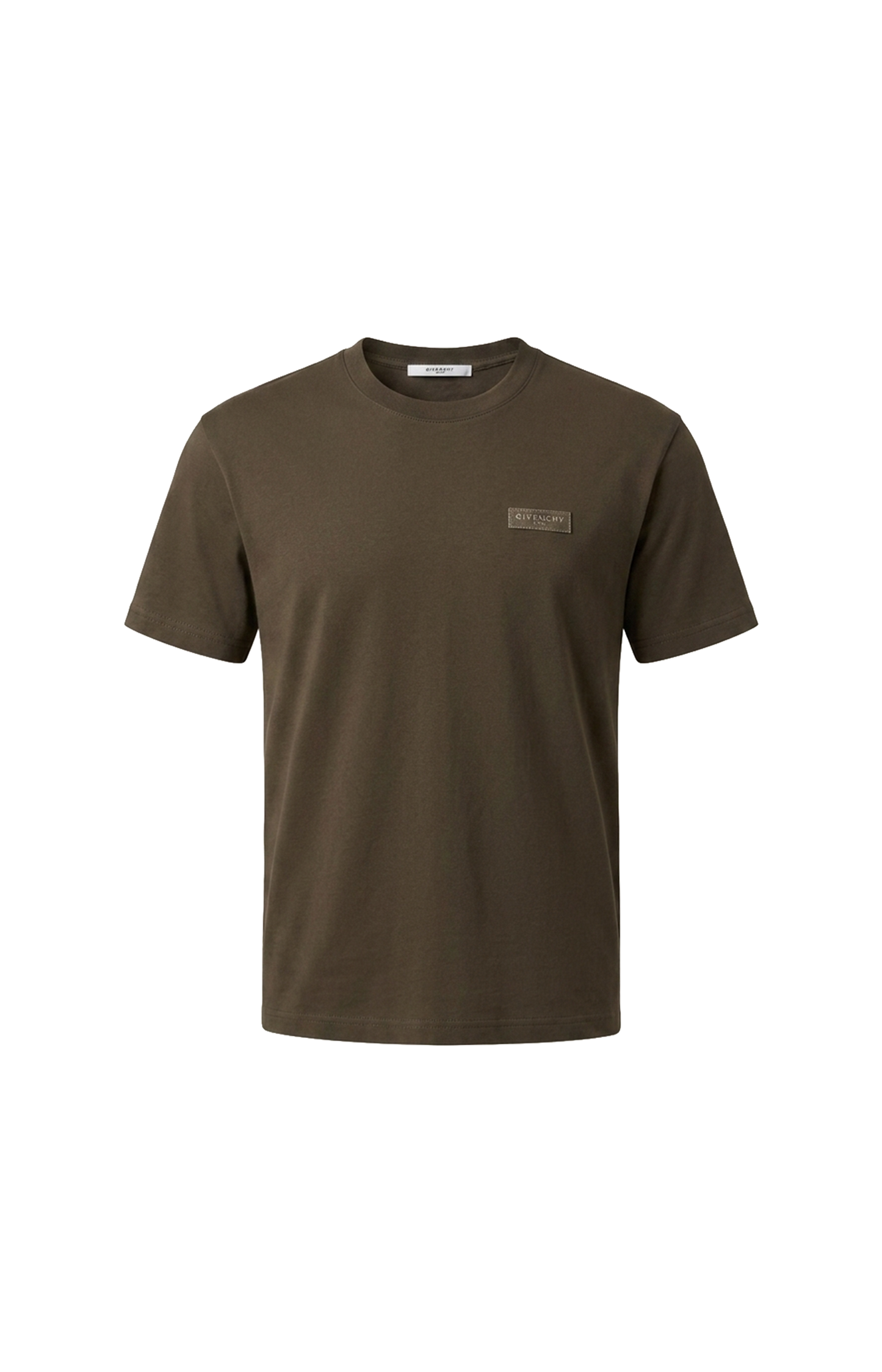 T-shirt in Cotton with GIVENCHY Paris Gros Grain