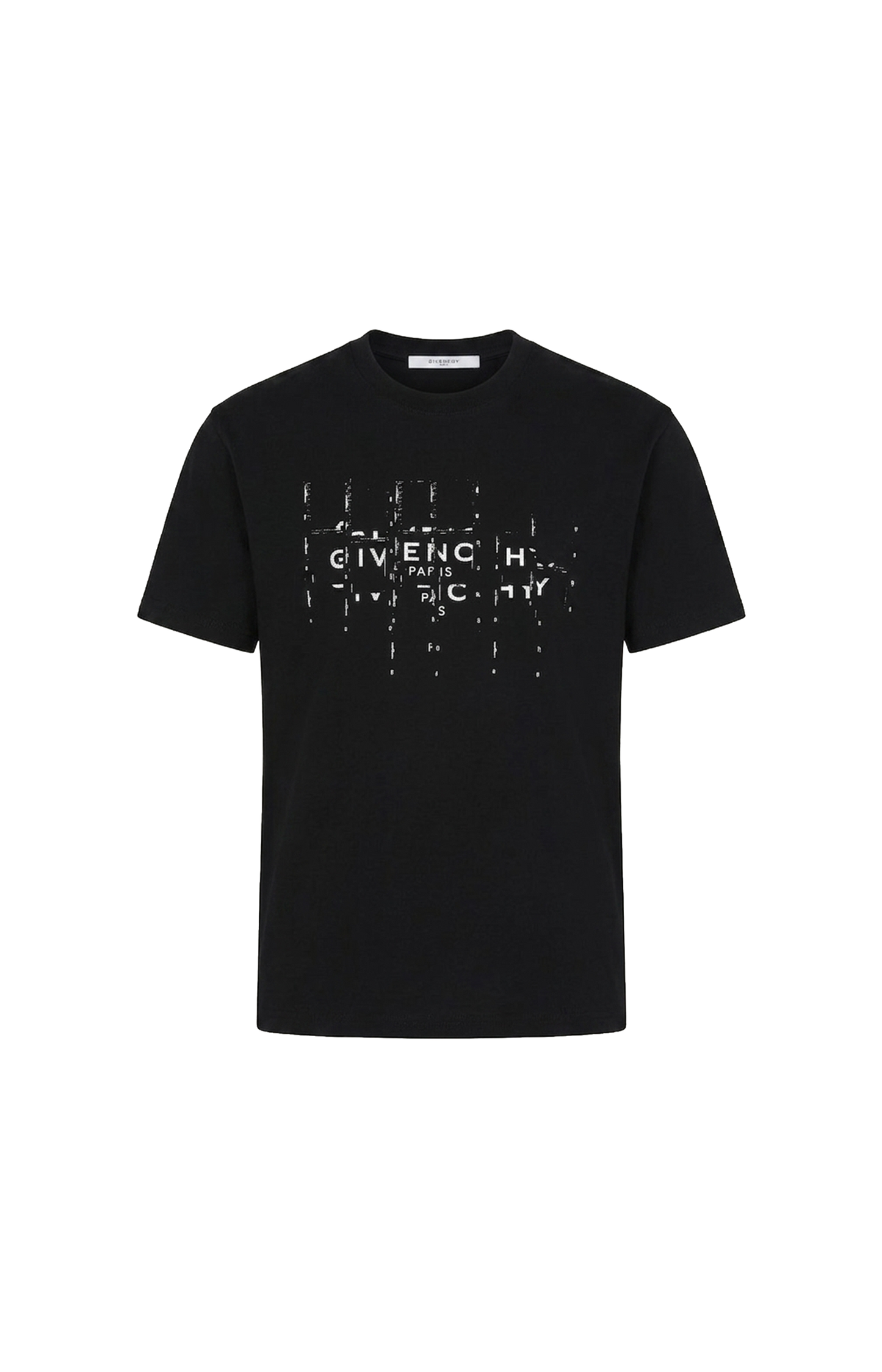 T-shirt in cotton with Photographic Negative print