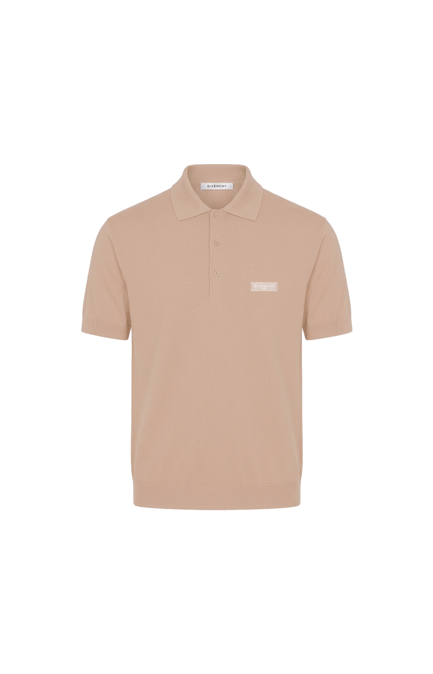 Couture Seam Polo with Gros Grain Detail