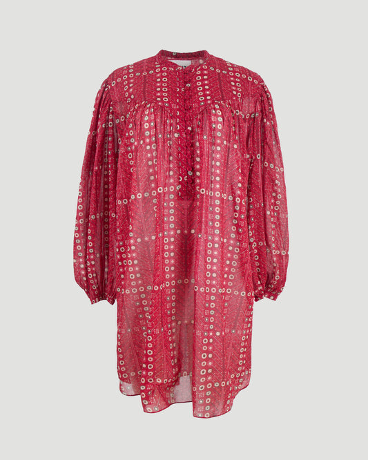 Printed Cotton Dress