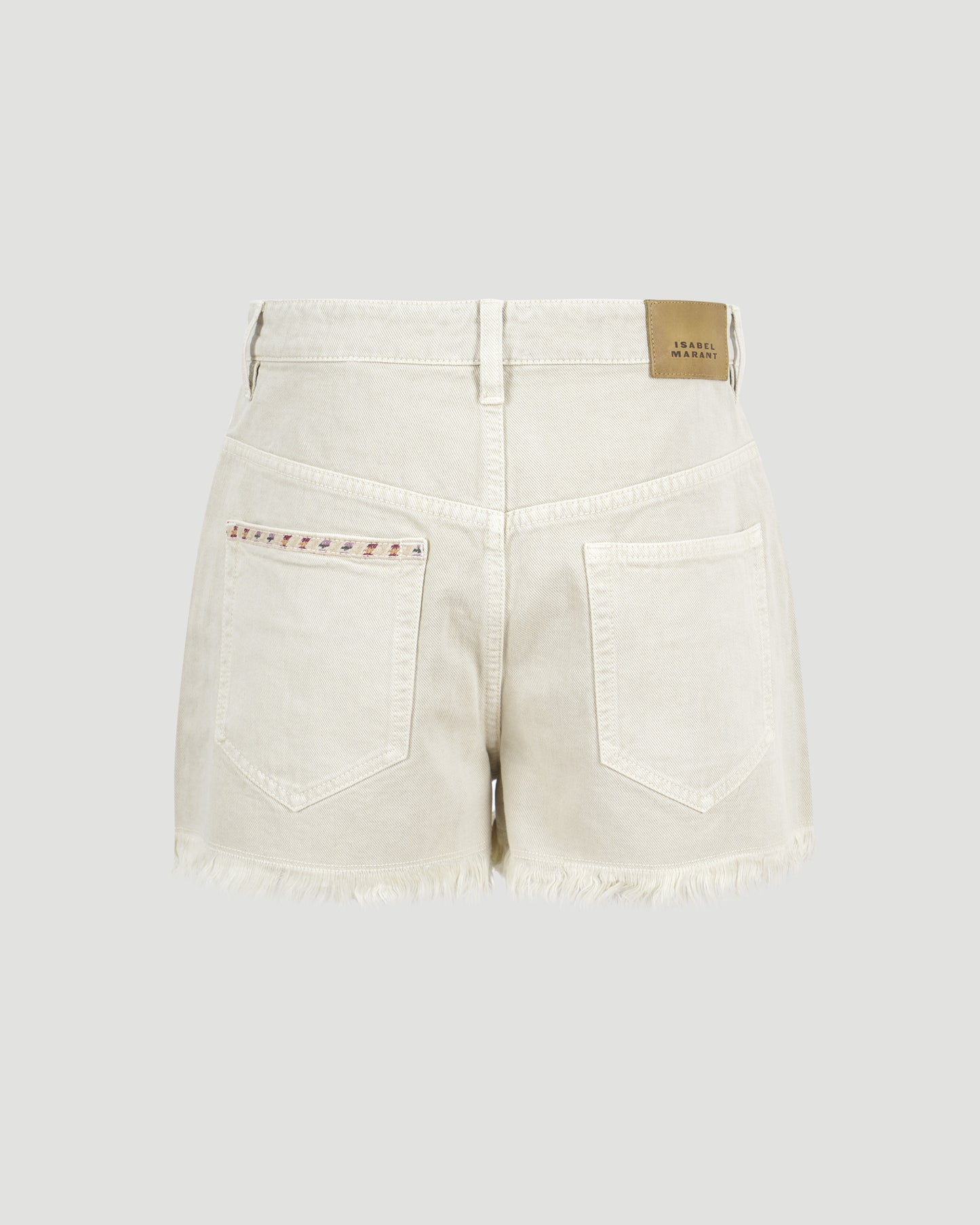 Lesia Embroidered Denim Shorts
