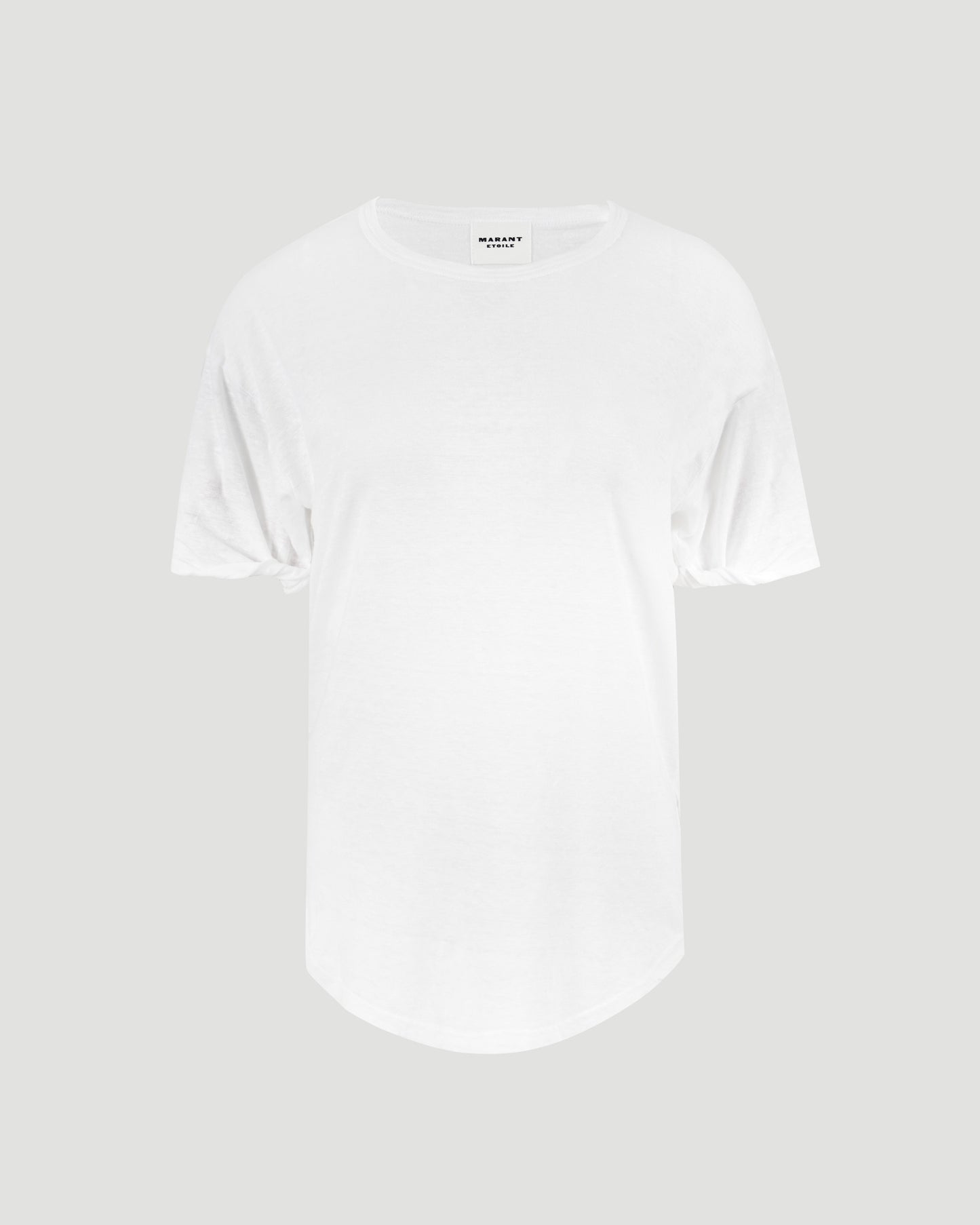 LINEN T-SHIRT IN WHITE