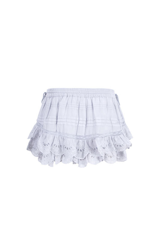 Puria shorts with ruffles