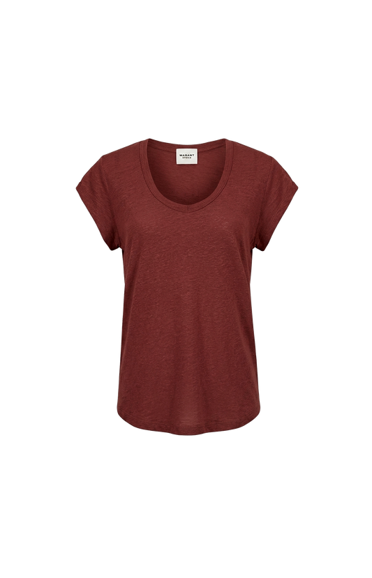 Zankou Short-Sleeve Linen T-Shirt