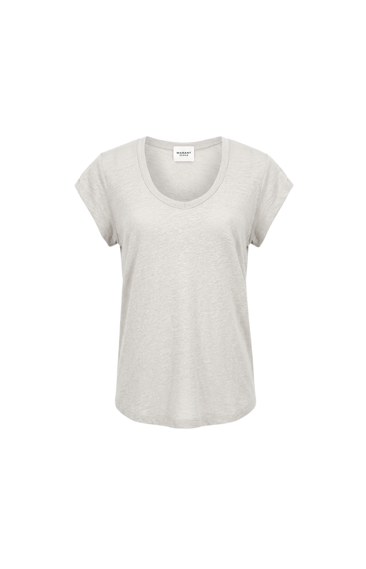 Zankou Short-Sleeve Linen T-Shirt