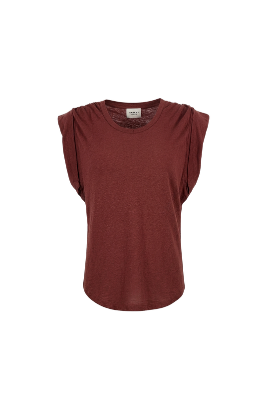 Kotty T-Shirt in Dark Rust