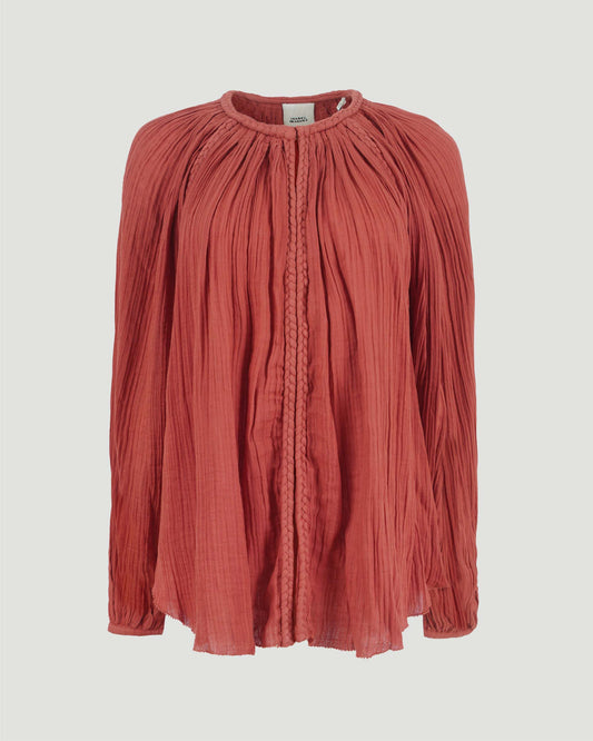 Jenna Blouse in Orange