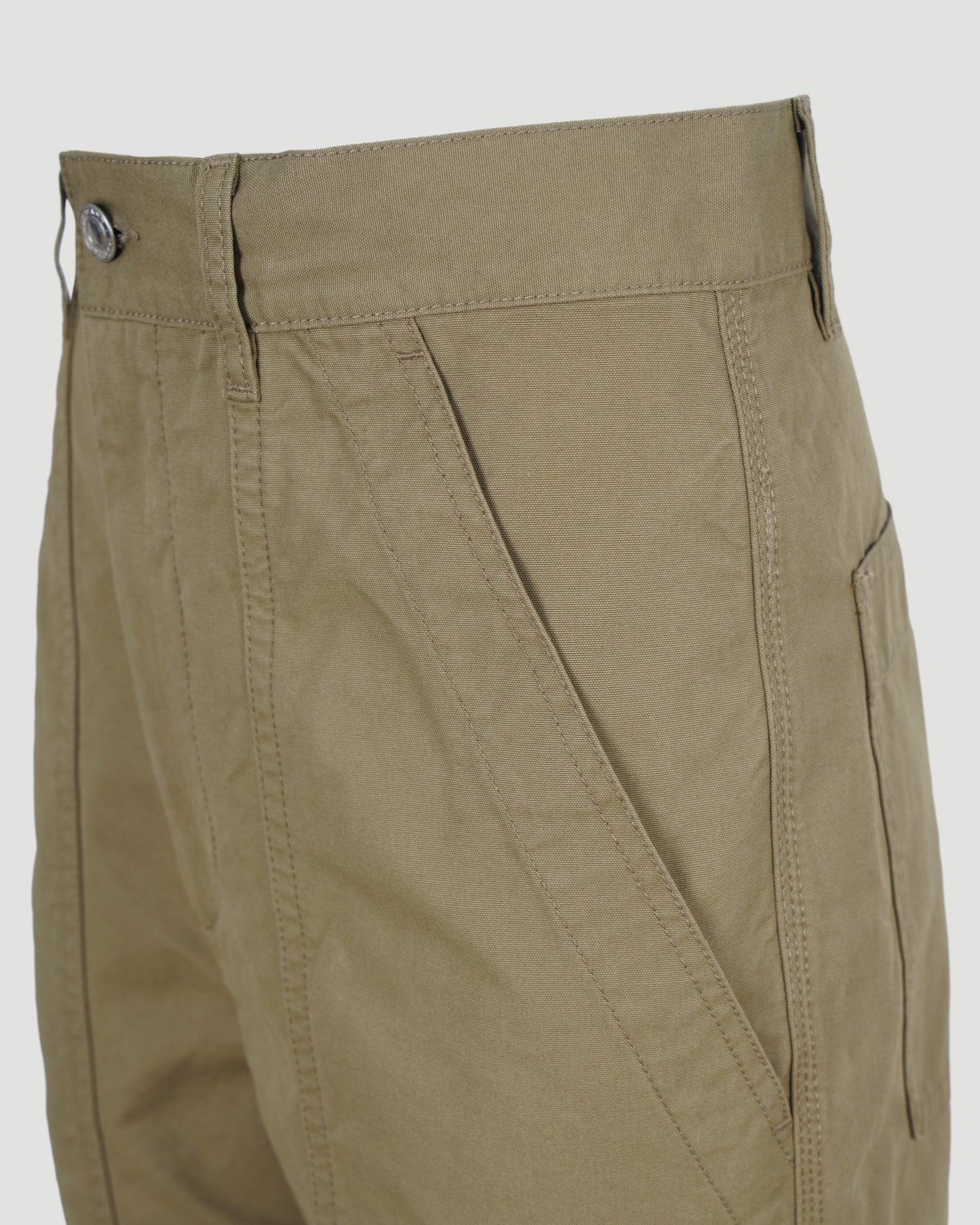 High-waist wide-leg trousers