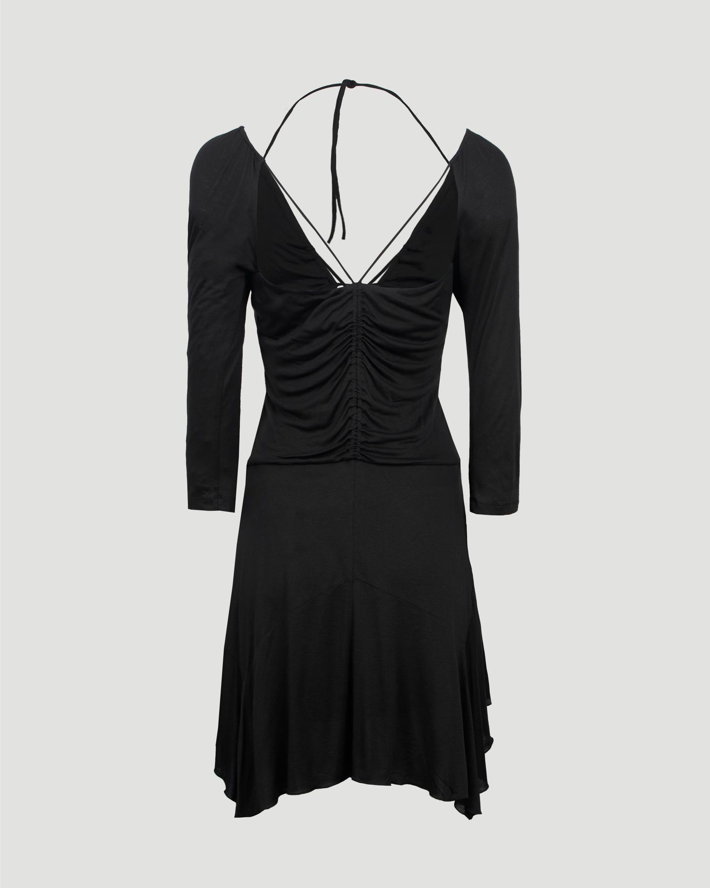 LONG SLEEVE DRESS IN BLACK